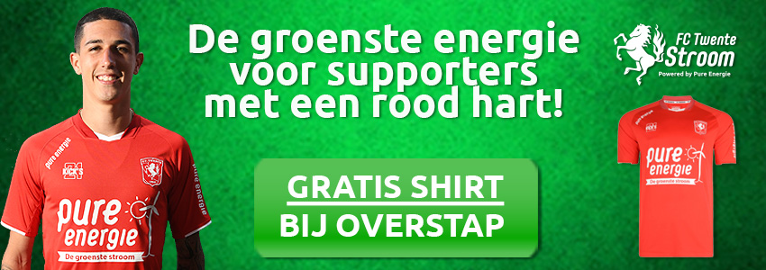 Gratis FC Twente voetbalshirt + € 200,- Shoptegoed